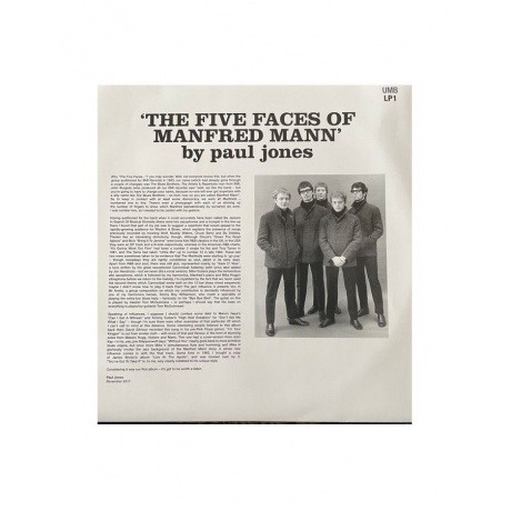 Manfred Mann - The Five Faces Of (5060051334191) виниловая пластинка - фото 5