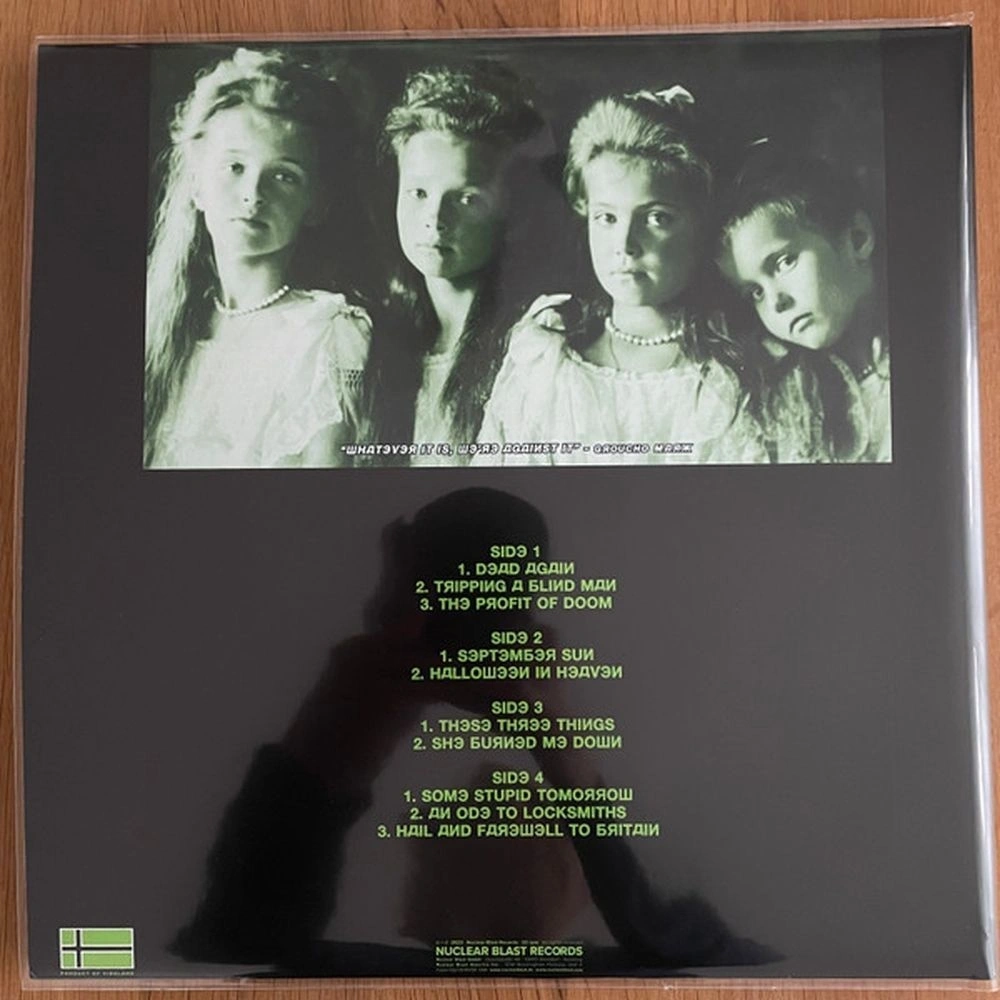 Type O Negative - Dead Again (coloured) (4065629690748) виниловая пластинка - фото 4