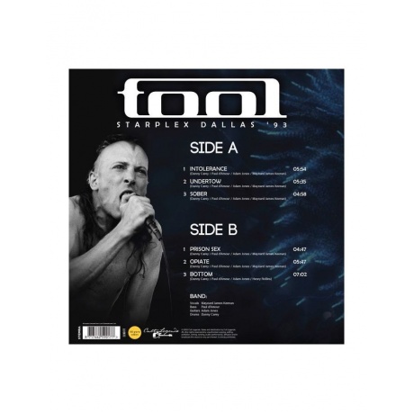 Виниловая пластинка Tool, Starplex Dallas 93 (8717662590177) - фото 2