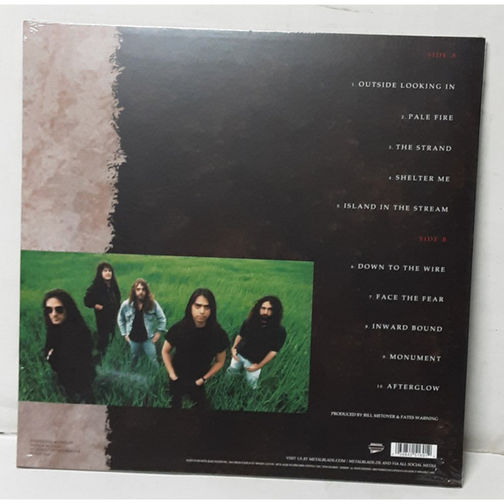 Fates Warning - Inside Out (0039842516912) виниловая пластинка - фото 3