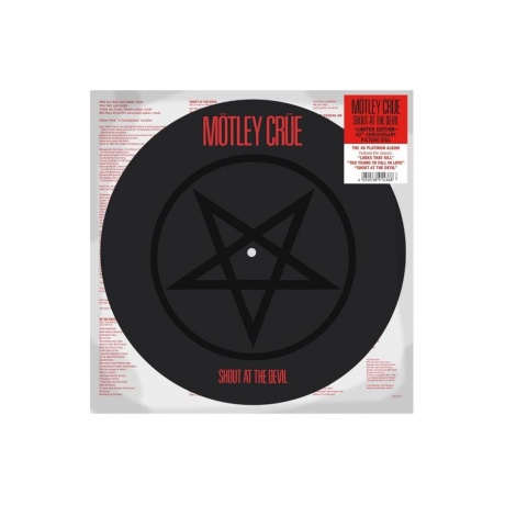 Виниловая пластинка Motley Crue, Shout At The Devil (picture) (4050538914368) - фото 1