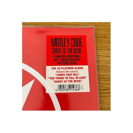 Виниловая пластинка Motley Crue, Shout At The Devil (picture) (4050538914368) - фото 4