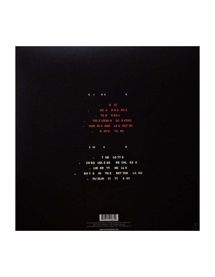 Виниловая пластинка Fontaines D.C., Dogrel (0720841216612) - фото 2