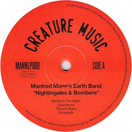 Manfred Mann's Earth Band - Nightingales And Bombers (5060051333491) виниловая пластинка - фото 5