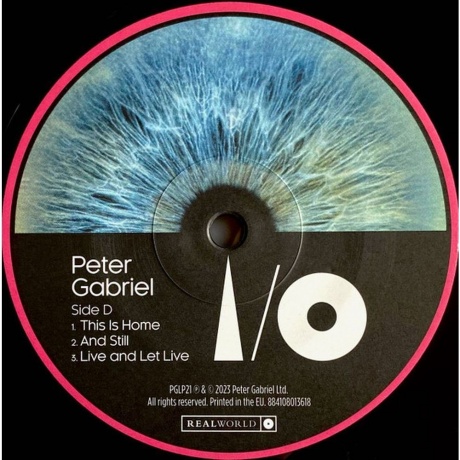Peter Gabriel - I/O (Bright-Side Mixes) (0884108013595) виниловая пластинка - фото 8