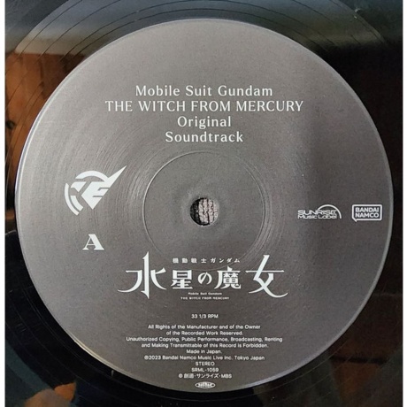 OST - Mobile Suit Gundam: The Witch From Mercury (Takashi Ohmama) (4580547060393) виниловая пластинка - фото 3