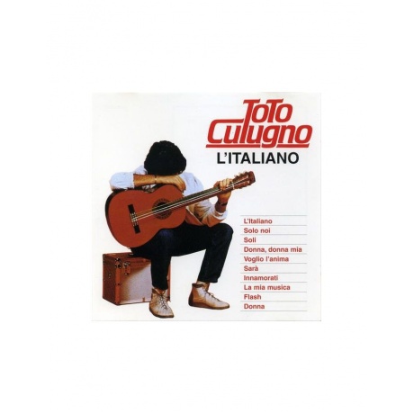Виниловая пластинка Cutugno, Toto, L'Italiano (8034125846221) - фото 1