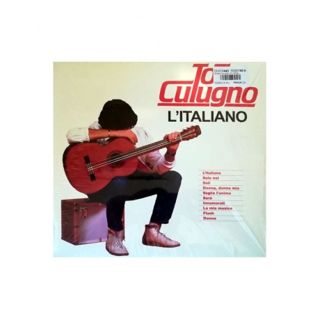 Виниловая пластинка Cutugno, Toto, L'Italiano (8034125846221) - фото 2