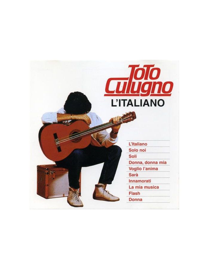 Виниловая пластинка Cutugno, Toto, L'Italiano (8034125846221) виниловая пластинка toto cutugno тото кутуньо тото кутун