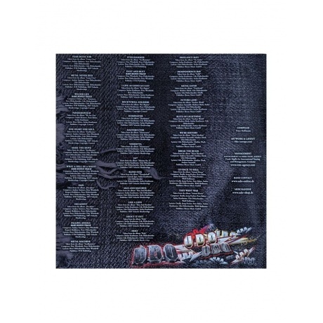 U.D.O. - The Legacy (coloured) (0884860490511) виниловая пластинка - фото 16