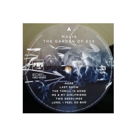 Malia - The Garden Of Eve (4029759143604) виниловая пластинка - фото 3