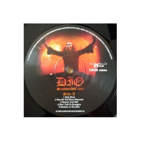 Dio, Summerfest 1994 (8717662584206) виниловая пластинка - фото 3