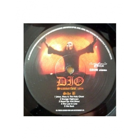 Dio, Summerfest 1994 (8717662584206) виниловая пластинка - фото 4