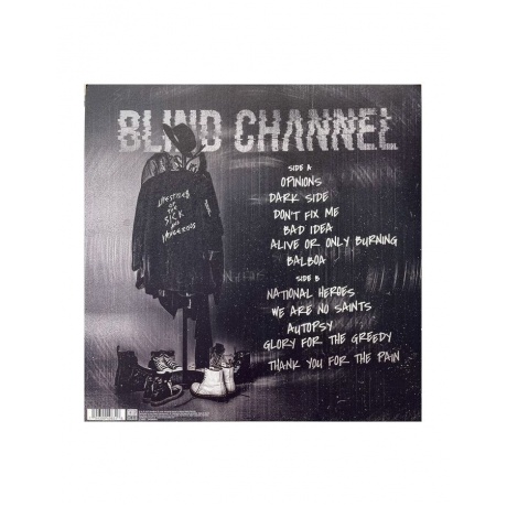 Виниловая пластинка Blind Channel, Lifestyles Of The Sick &amp; Dangerous (0194399498316) - фото 2