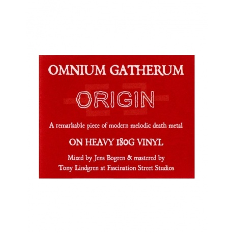 Виниловая пластинка Omnium Gatherum, Origin (0194399304617) - фото 9