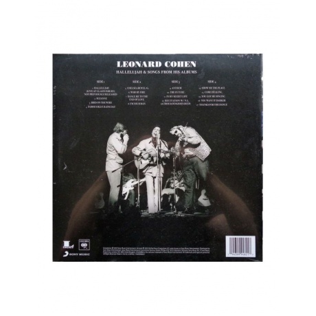 Виниловая пластинка Cohen, Leonard, Hallelujah &amp; Songs From His Albums (coloured) (0194399948217) - фото 2