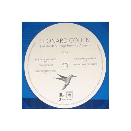 Виниловая пластинка Cohen, Leonard, Hallelujah &amp; Songs From His Albums (coloured) (0194399948217) - фото 14