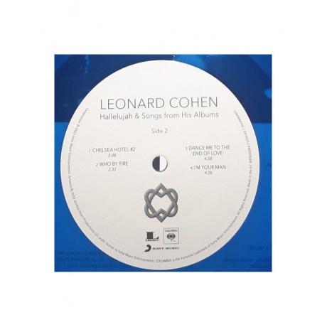 Виниловая пластинка Cohen, Leonard, Hallelujah &amp; Songs From His Albums (coloured) (0194399948217) - фото 9