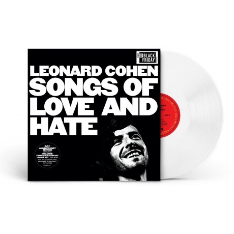 Виниловая пластинка Cohen, Leonard, Songs Of Love And Hate (coloured) (0194398823713) - фото 1