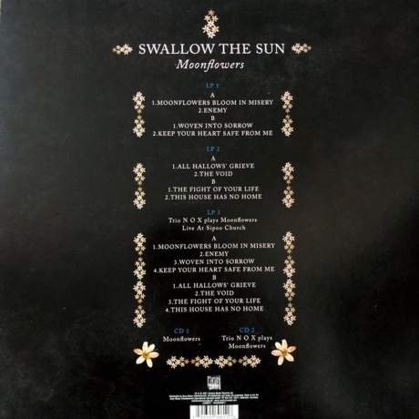 Swallow The Sun - Moonflowers (coloured) (0194399306116) виниловая пластинка - фото 2