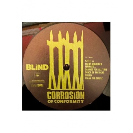 Виниловая пластинка Corrosion Of Conformity, Blind (0195497923687) - фото 6