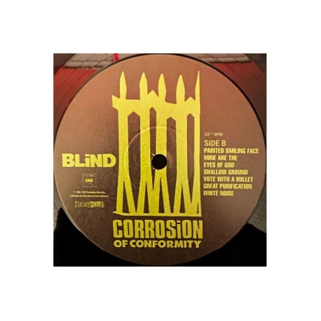 Виниловая пластинка Corrosion Of Conformity, Blind (0195497923687) - фото 7