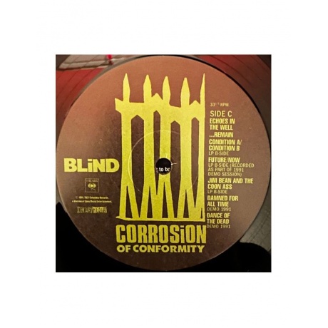 Виниловая пластинка Corrosion Of Conformity, Blind (0195497923687) - фото 8