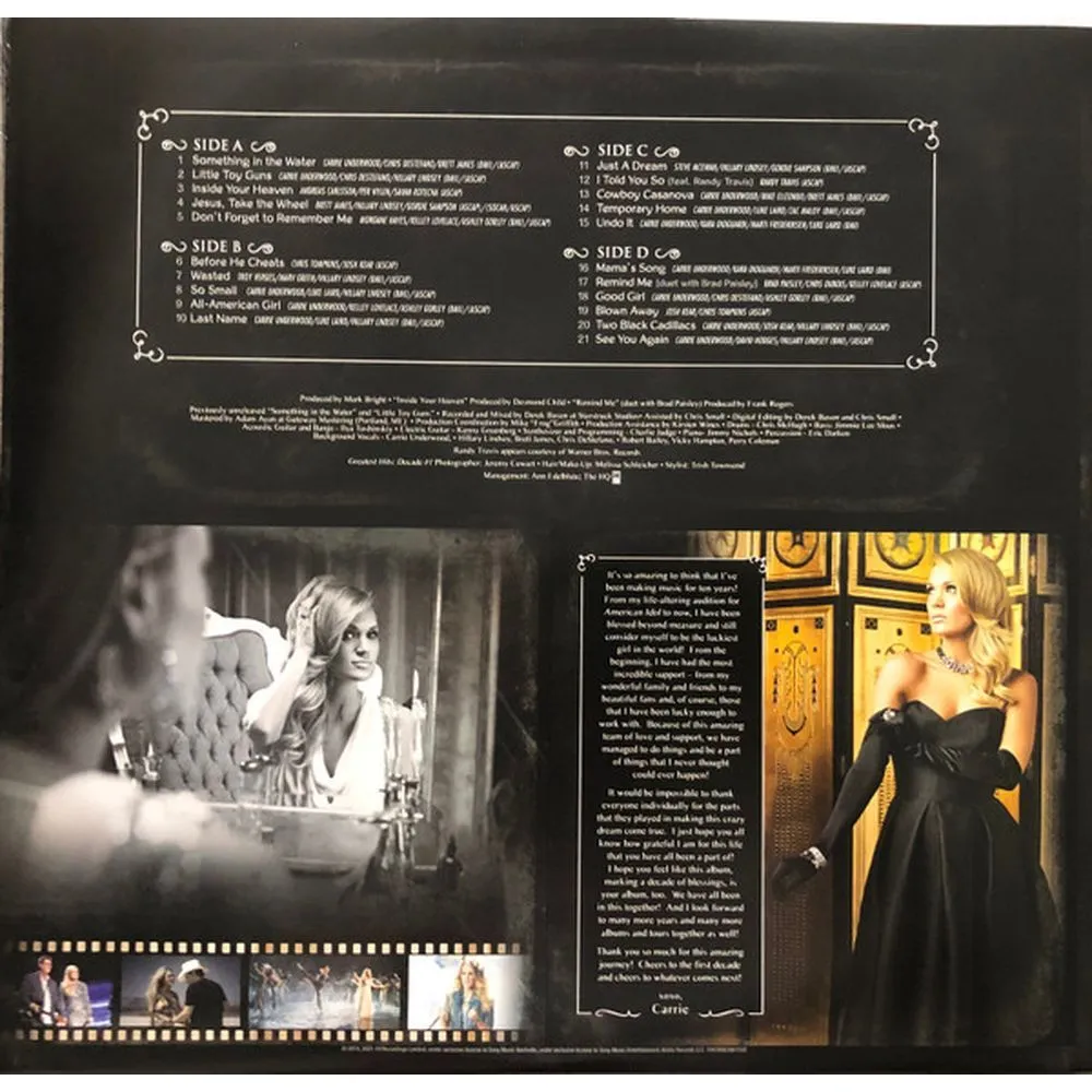 Carrie Underwood - Greatest Hits (0194398838618) виниловая пластинка - фото 6