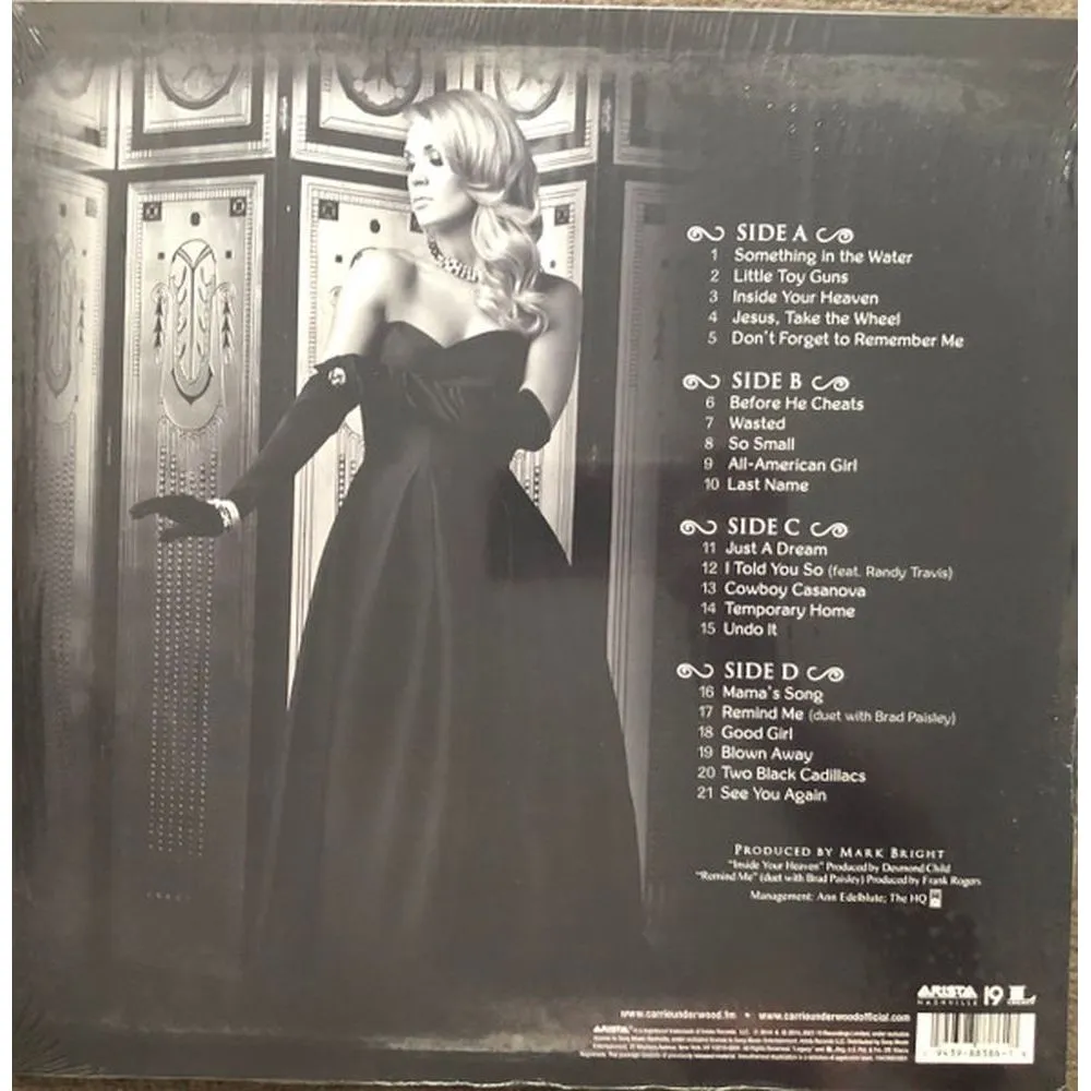 Carrie Underwood - Greatest Hits (0194398838618) виниловая пластинка - фото 7