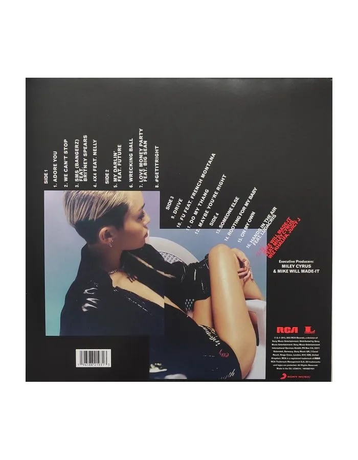 Виниловая пластинка Cyrus, Miley, Bangerz (coloured) (0196588219313) - фото 4