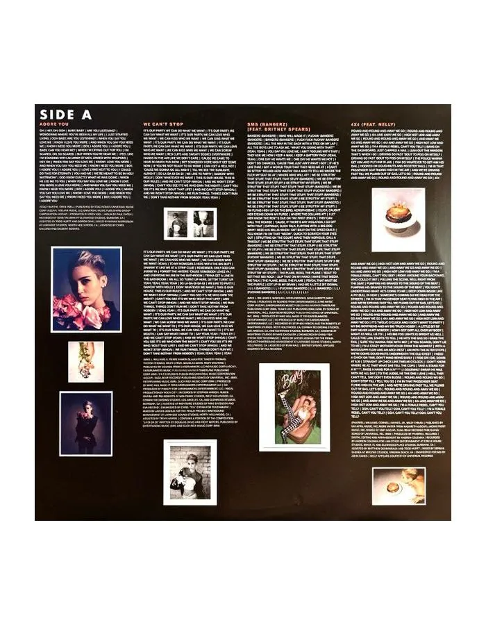 Виниловая пластинка Cyrus, Miley, Bangerz (coloured) (0196588219313) - фото 9