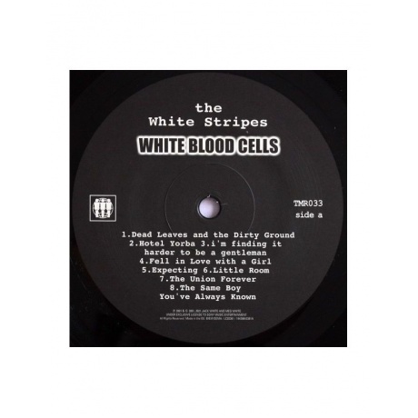 Виниловая пластинка White Stripes, The, White Blood Cells (0194398423814) - фото 3