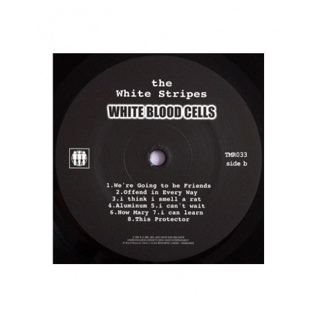 Виниловая пластинка White Stripes, The, White Blood Cells (0194398423814) - фото 4