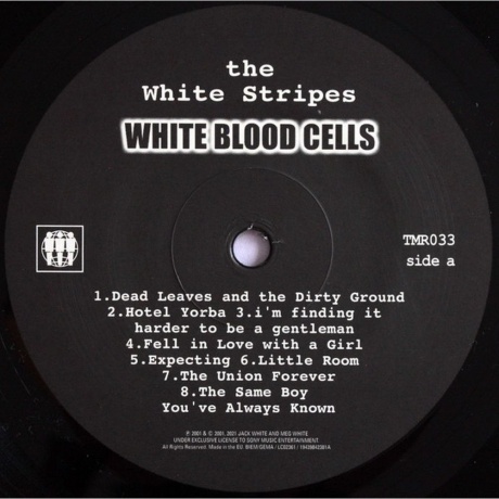 White Stripes, The, White Blood Cells (0194398423814) виниловая пластинка - фото 3