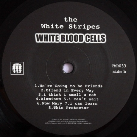 White Stripes, The, White Blood Cells (0194398423814) виниловая пластинка - фото 4