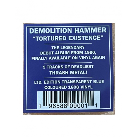 Виниловая пластинка Demolition Hammer, Tortured Existence (coloured) (0196588090011) - фото 4