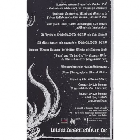 Deserted Fear - Doomsday (0194399679319) виниловая пластинка - фото 12