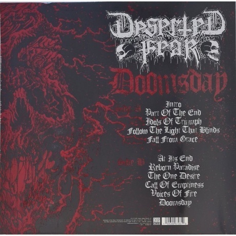 Deserted Fear - Doomsday (0194399679319) виниловая пластинка - фото 3