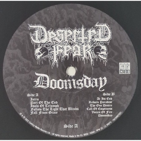 Deserted Fear - Doomsday (0194399679319) виниловая пластинка - фото 4