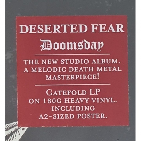 Deserted Fear - Doomsday (0194399679319) виниловая пластинка - фото 9