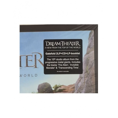 Виниловая пластинка Dream Theater, A View From The Top Of The World (0194398731711) - фото 25