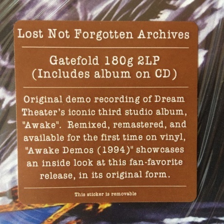 Dream Theater - Awake Demos (1994) (0194399834213) виниловая пластинка - фото 2
