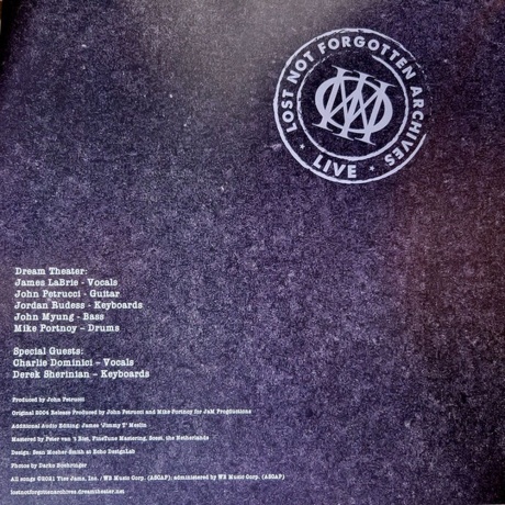 Dream Theater - When Dream And Day Reunite (Live) (0194399264218) виниловая пластинка - фото 3