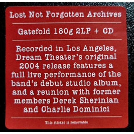 Dream Theater - When Dream And Day Reunite (Live) (0194399264218) виниловая пластинка - фото 10