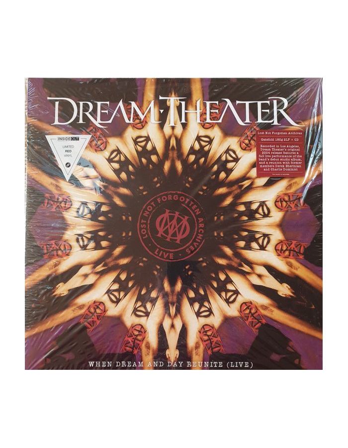 компакт диски inside out music sony music dream theater lost not forgotten archives images and words – live in japan 2017 cd Виниловая пластинка Dream Theater, When Dream And Day Reunite (Live) (coloured) (0194399264317)