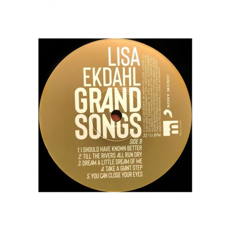Виниловая пластинка Ekdahl, Lisa, Grand Songs (0194399208311) - фото 6