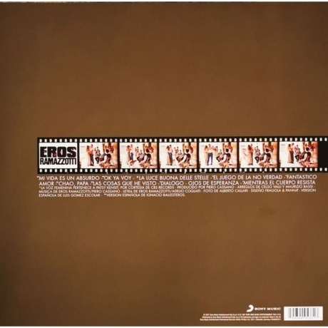 Eros Ramazzotti - En Ciertos Momentos (coloured) (0194399053713) виниловая пластинка - фото 2
