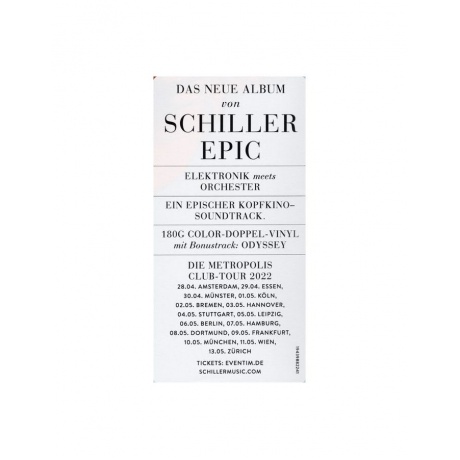 Виниловая пластинка Schiller, Epic (0194398822419) - фото 16