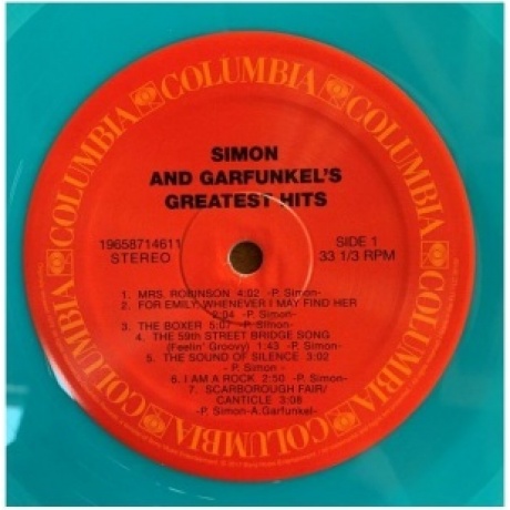 Simon &amp; Garfunkel, Greatest Hits (coloured) (0196587146115) виниловая пластинка - фото 3