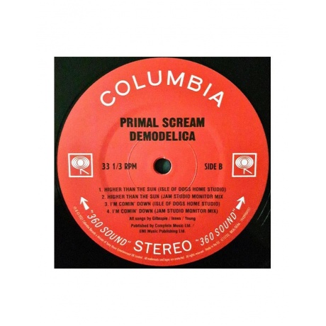 Виниловая пластинка Primal Scream, Demodelica (0194399045510) - фото 5